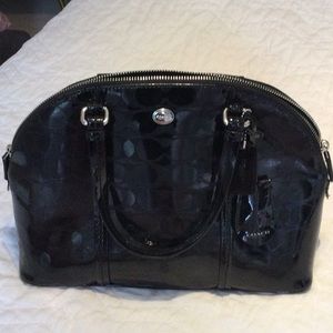 Black Coach bag 10x13